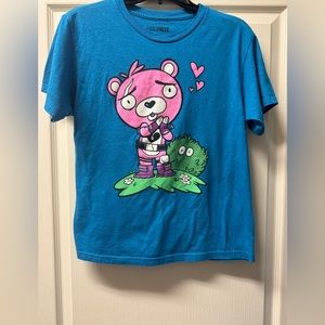 Fortnite t-shirt for a kid size large.